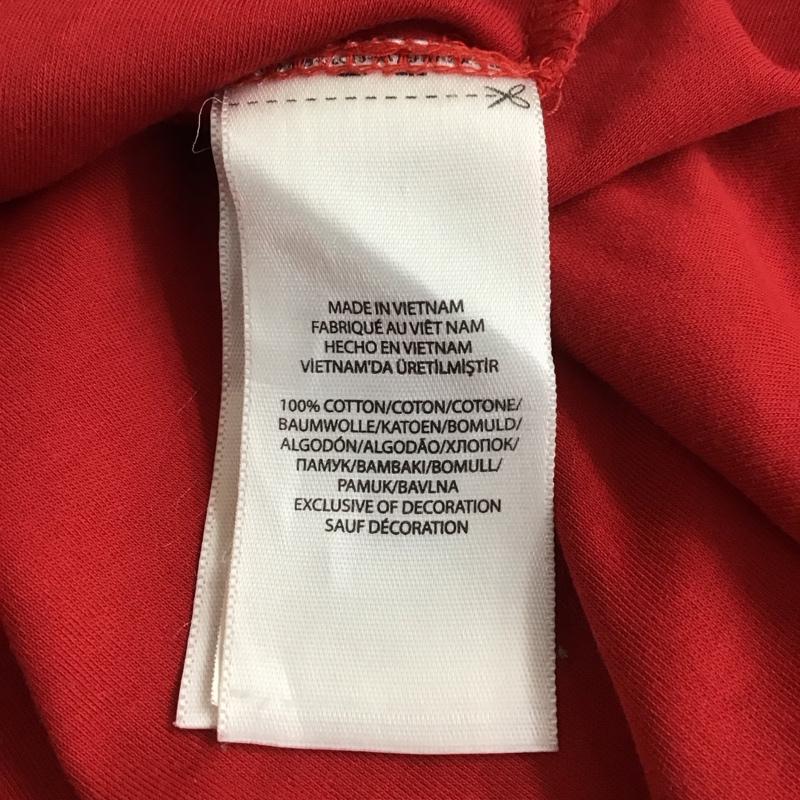 ポロラルフローレン POLO RALPH LAUREN ポロシャツ 半袖 半袖ポロシャツ カラーシャツ 半袖カットソー M ロゴ、文字 赤 / レッド / red メンズ USED 古着 中古 10159234