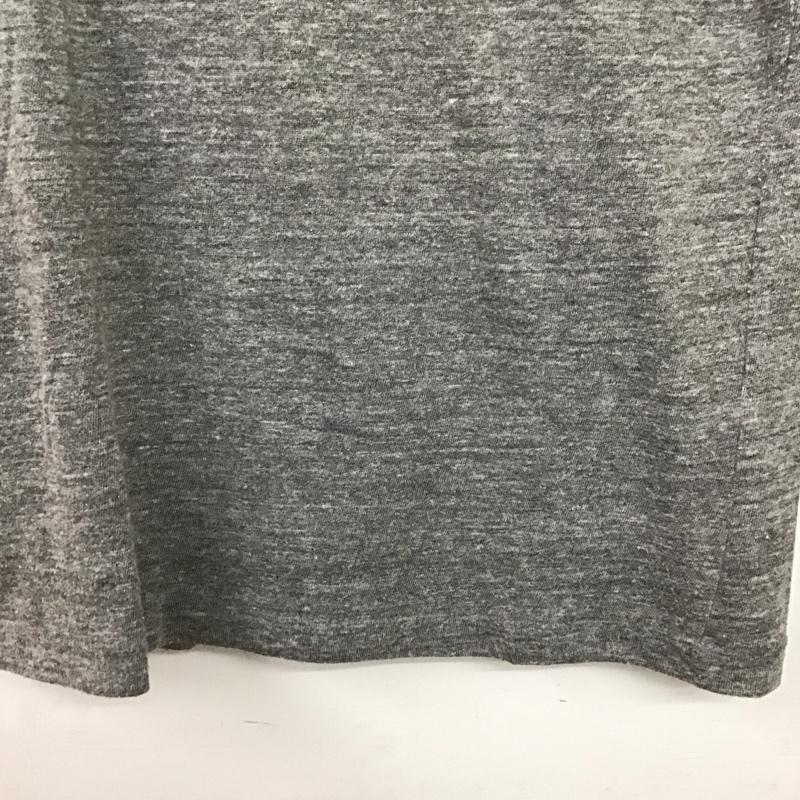 クリームソーダ CREAMSODA Tシャツ 半袖 半袖カットソー プリントTシャツ クルーネックカットソー S ロゴ、文字 灰 / グレー / gray メンズ USED 古着 中古 10159235