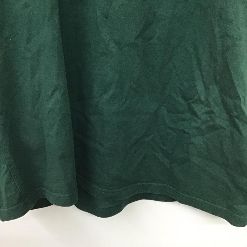カーハート Carhartt Tシャツ 半袖 半袖カットソー プリントTシャツ クルーネックカットソー M ロゴ、文字 緑 / グリーン / green メンズ USED 古着 中古 10159236