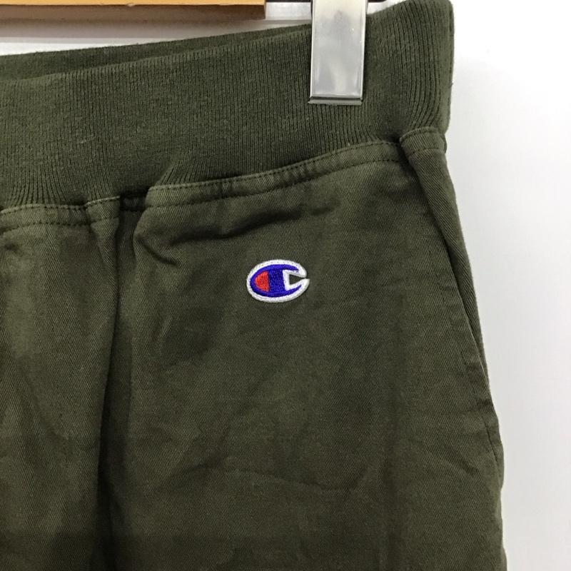チャンピオン Champion パンツ ワークパンツ、ペインターパンツ ワイドパンツ カジュアルパンツ ワークパンツ M ロゴ、文字 カーキ / カーキ / khaki メンズ USED 古着 中古 10159239