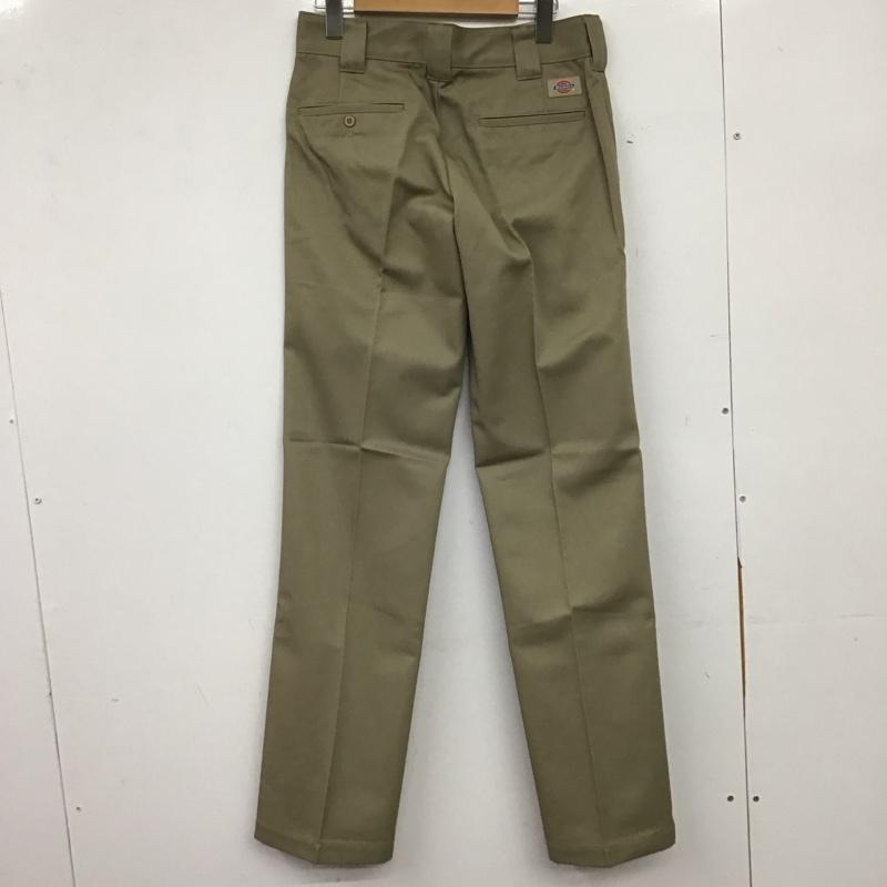 ディッキーズ Dickies パンツ ワークパンツ、ペインターパンツ ワークパンツ ワイドパンツ カジュアルパンツ S ロゴ、文字 ベージュ / ベージュ / beige メンズ USED 古着 中古 10159240