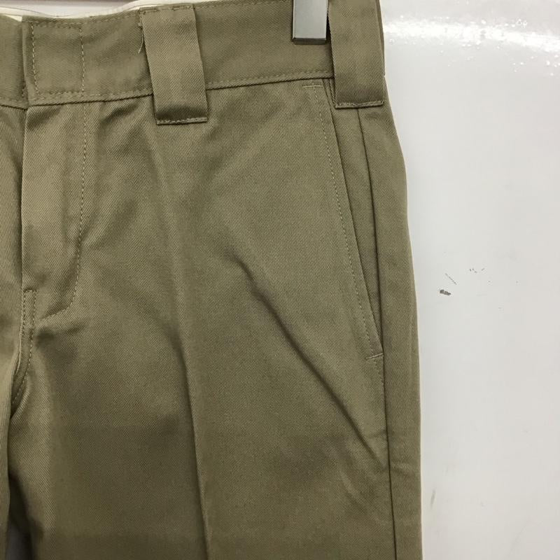 ディッキーズ Dickies パンツ ワークパンツ、ペインターパンツ ワークパンツ ワイドパンツ カジュアルパンツ S ロゴ、文字 ベージュ / ベージュ / beige メンズ USED 古着 中古 10159240