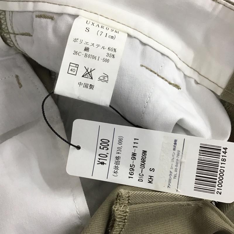 ディッキーズ Dickies パンツ ワークパンツ、ペインターパンツ ワークパンツ ワイドパンツ カジュアルパンツ S ロゴ、文字 ベージュ / ベージュ / beige メンズ USED 古着 中古 10159240