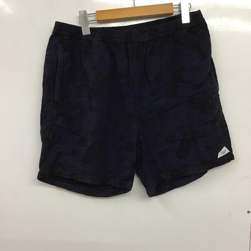 サルベージパブリック SALVAGE PUBLIC パンツ ショートパンツ ショートパンツ ハーフパンツ カジュアルパンツ L 総柄 紺 / ネイビー / navy メンズ USED 古着 中古 10159249