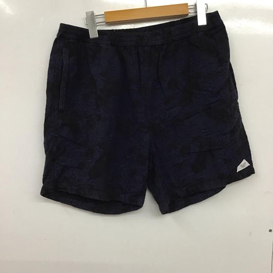 サルベージパブリック SALVAGE PUBLIC パンツ ショートパンツ ショートパンツ ハーフパンツ カジュアルパンツ L 総柄 紺 / ネイビー / navy メンズ USED 古着 中古 10159249