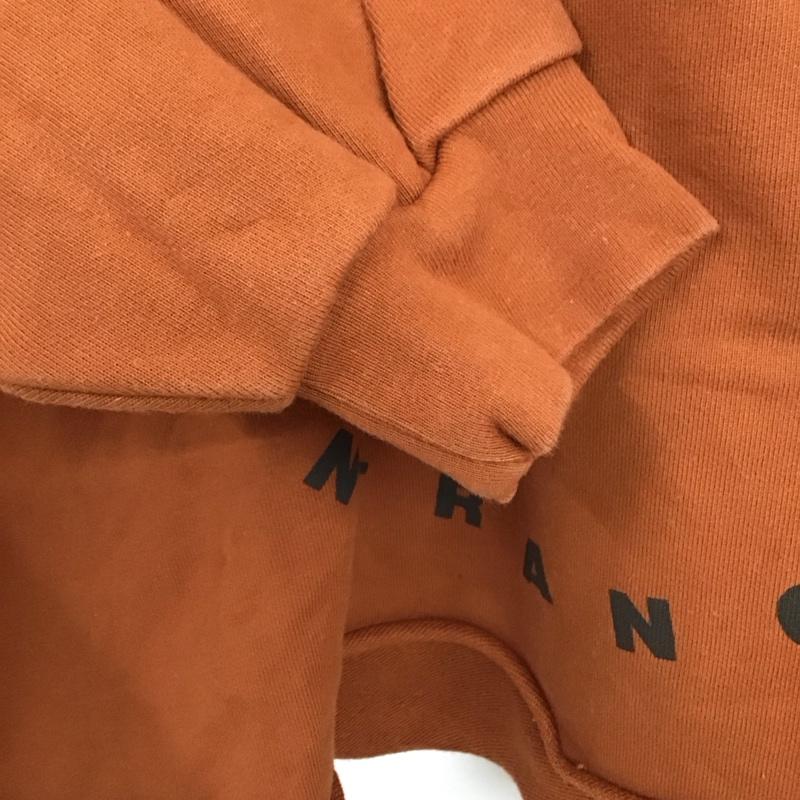 リーバイス Levi s トレーナー 長袖 M ロゴ、文字 X プリント 茶 / ブラウン / brown レディース USED 古着 中古 10159253