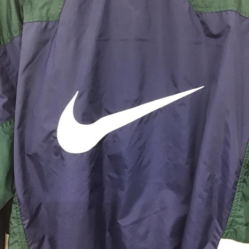 ナイキ NIKE ジャケット、上着 ジャンパー、ブルゾン ジップアップジャケット ナイロンジャケット アウター M ロゴ、文字 マルチカラー / マルチカラー / multicolor メンズ USED 古着 中古 10159254