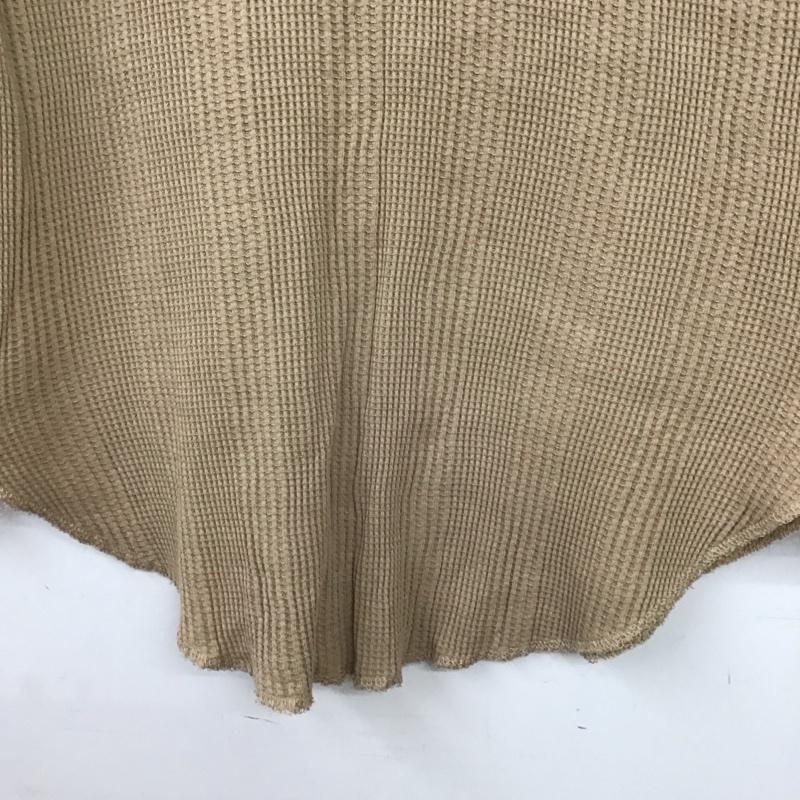 ジーナシス JEANASIS カットソー 長袖 JS063101SB FREE 無地 ベージュ / ベージュ / beige レディース USED 古着 中古 10159257