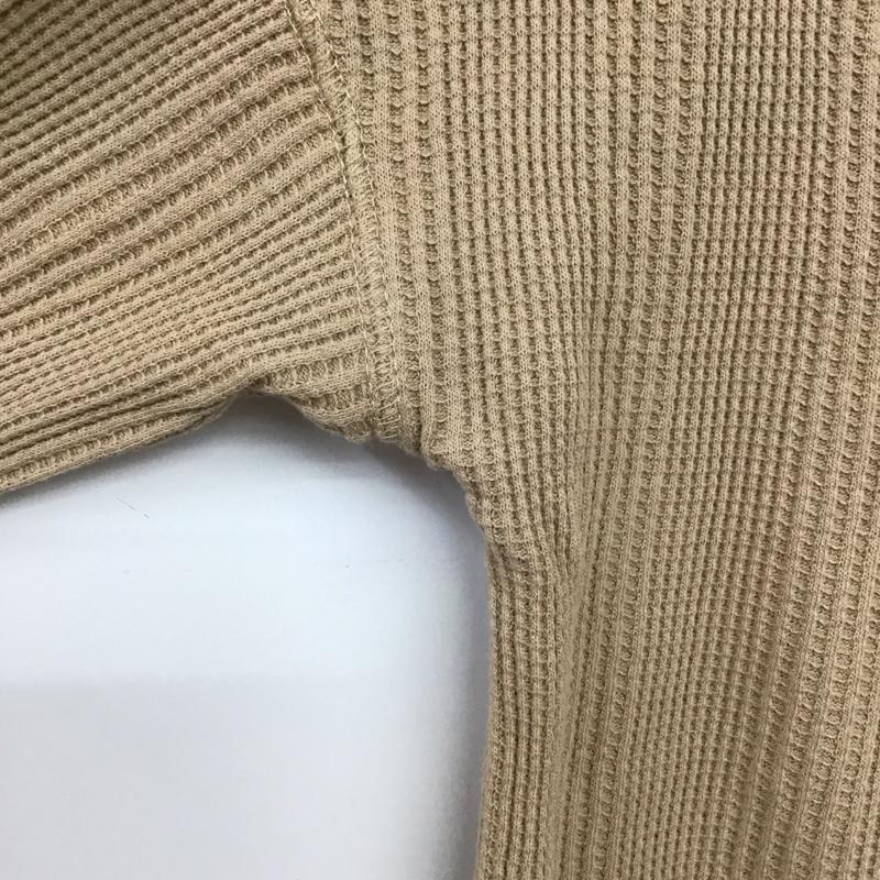 ジーナシス JEANASIS カットソー 長袖 JS063101SB FREE 無地 ベージュ / ベージュ / beige レディース USED 古着 中古 10159257