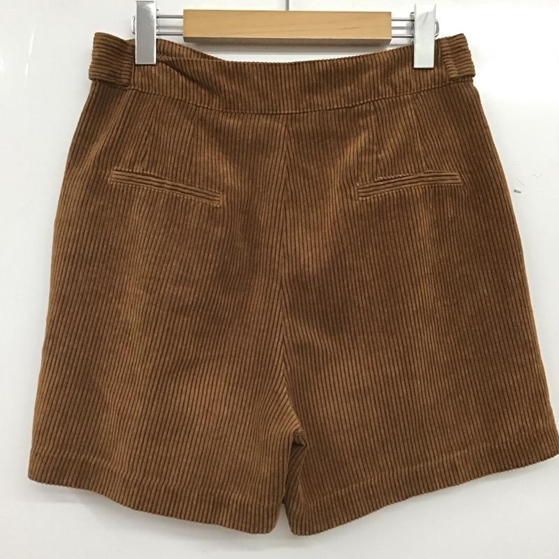 ザラベーシック ZARA BASIC パンツ ショートパンツ M 無地 茶 / ブラウン / brown レディース USED 古着 中古 10159263