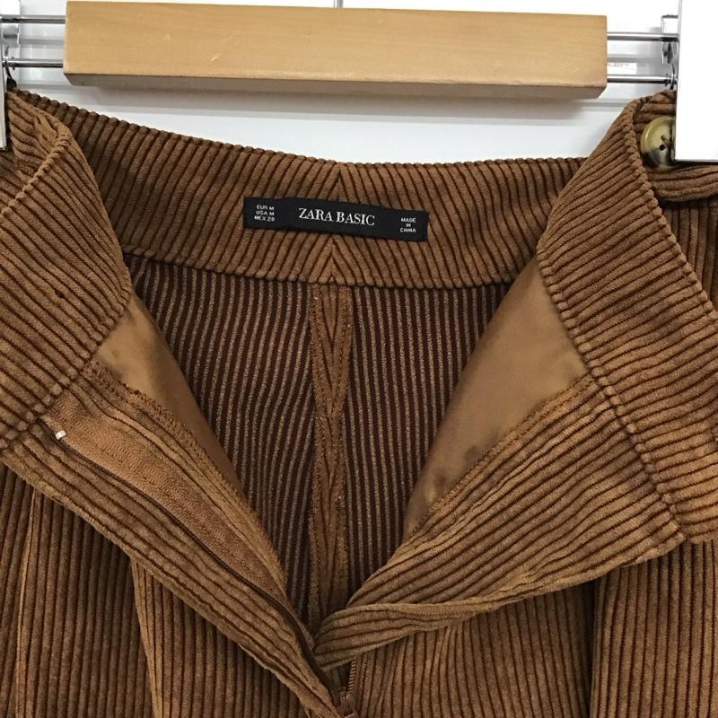 ザラベーシック ZARA BASIC パンツ ショートパンツ M 無地 茶 / ブラウン / brown レディース USED 古着 中古 10159263