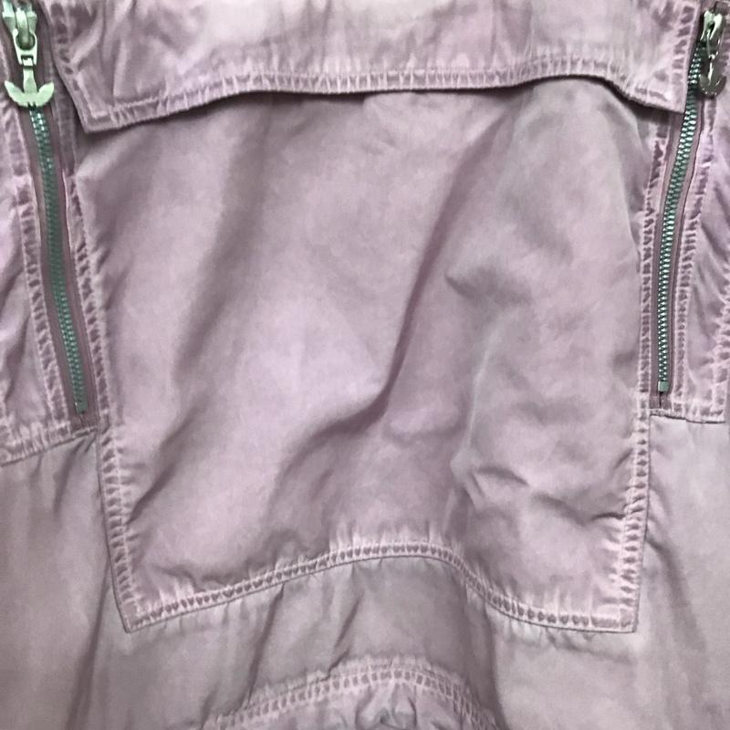 アディダス adidas ジャケット、上着 ジャンパー、ブルゾン XS ロゴ、文字 桃 / ピンク / pink レディース USED 古着 中古 10159265