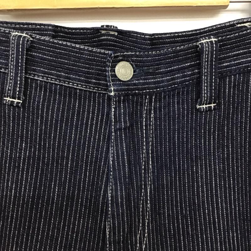 コジマジーンズ KOJIMAGENES パンツ デニム、ジーンズ スリムパンツ カジュアルパンツ 36インチ ストライプ インディゴ / インディゴ / Indigo メンズ USED 古着 中古 10159268