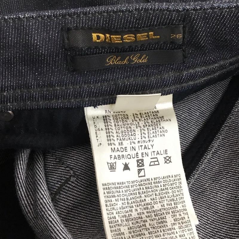 ディーゼル DIESEL パンツ デニム、ジーンズ デニムパンツ スリムパンツ カジュアルパンツ ストレッチパンツ 26インチ 無地 インディゴ / インディゴ / Indigo メンズ USED 古着 中古 10159271