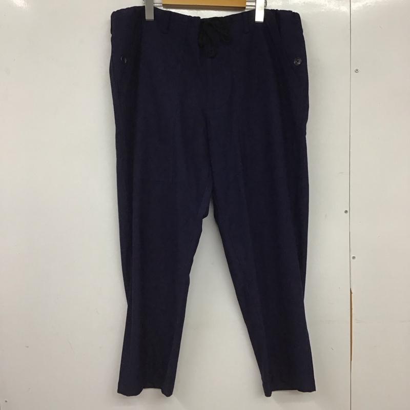 ワイズフォーメン Y s for men パンツ ワークパンツ、ペインターパンツ ワークパンツ ワイドパンツ カジュアルパンツ 2 無地 紺 / ネイビー / navy メンズ USED 古着 中古 10159273