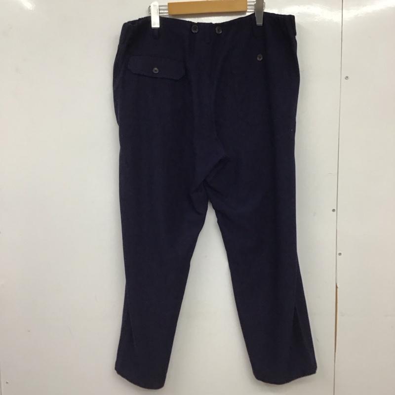 ワイズフォーメン Y s for men パンツ ワークパンツ、ペインターパンツ ワークパンツ ワイドパンツ カジュアルパンツ 2 無地 紺 / ネイビー / navy メンズ USED 古着 中古 10159273