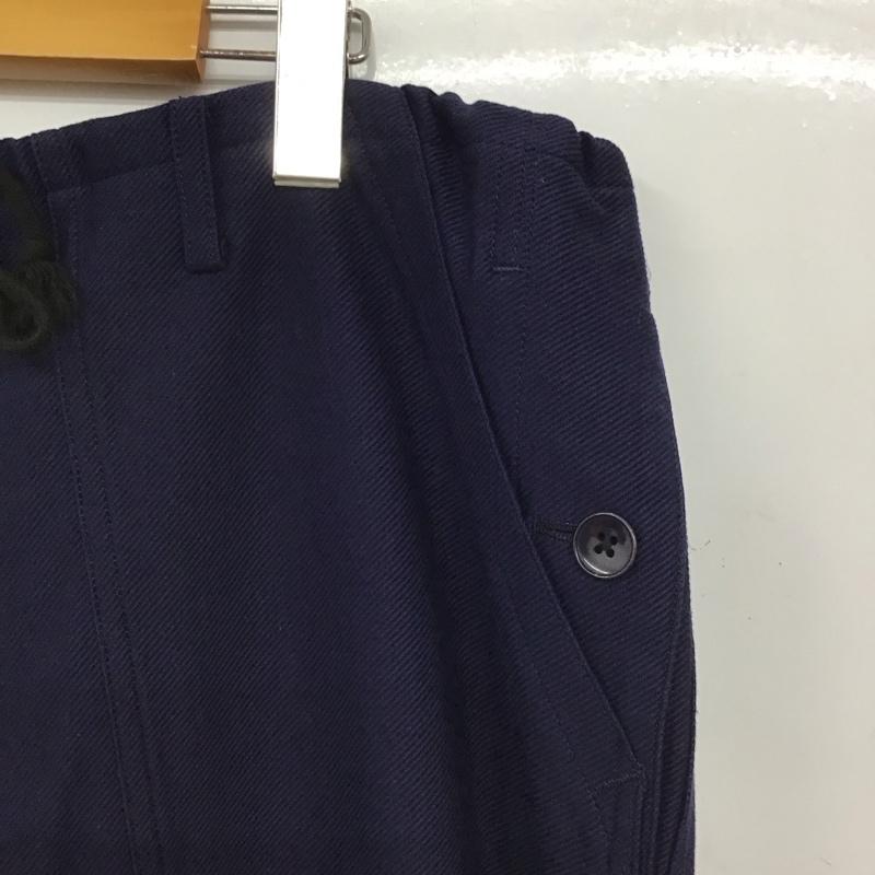 ワイズフォーメン Y s for men パンツ ワークパンツ、ペインターパンツ ワークパンツ ワイドパンツ カジュアルパンツ 2 無地 紺 / ネイビー / navy メンズ USED 古着 中古 10159273