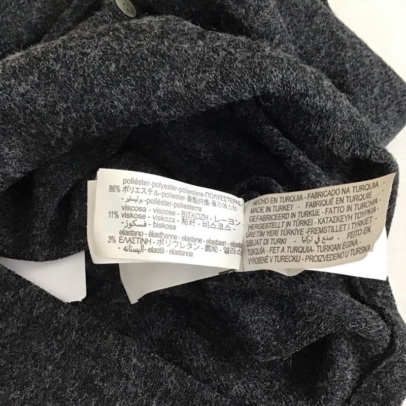 ザラ ZARA ニット、セーター 長袖 S 無地 チャコールグレー / チャコールグレー / レディース USED 古着 中古 10159275