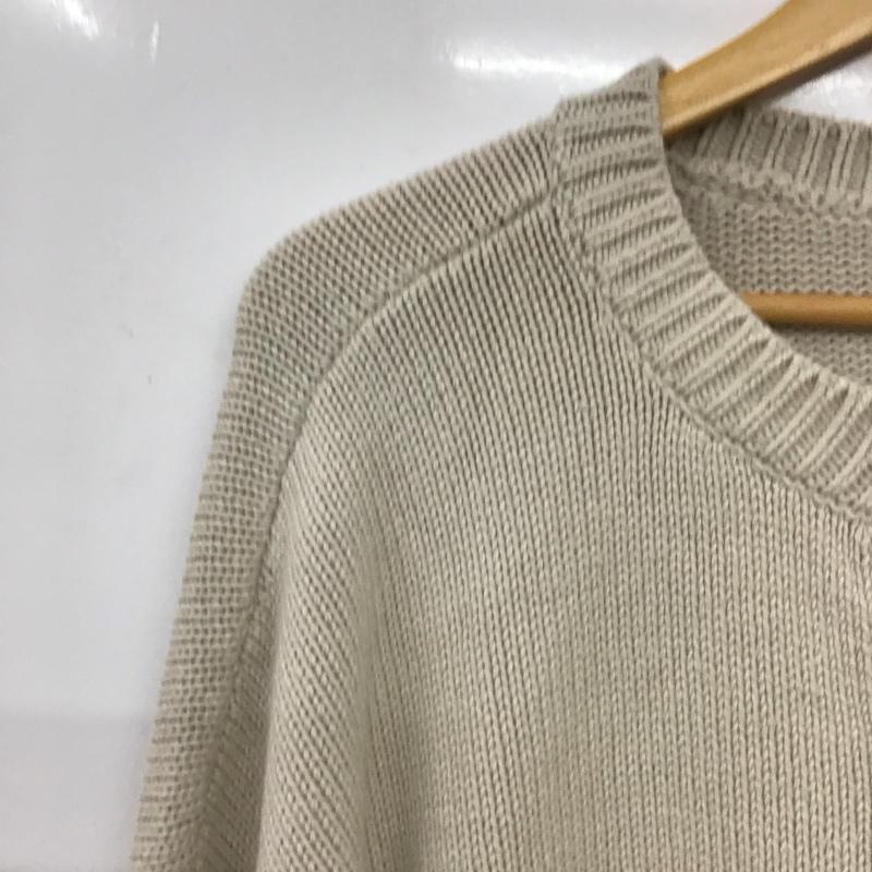 ローリーズファーム LOWRYS FARM ニット、セーター 長袖 FREE 無地 ベージュ / ベージュ / beige レディース USED 古着 中古 10159278