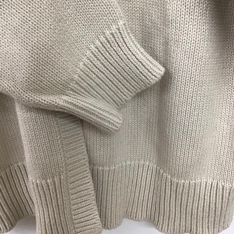 ローリーズファーム LOWRYS FARM ニット、セーター 長袖 FREE 無地 ベージュ / ベージュ / beige レディース USED 古着 中古 10159278