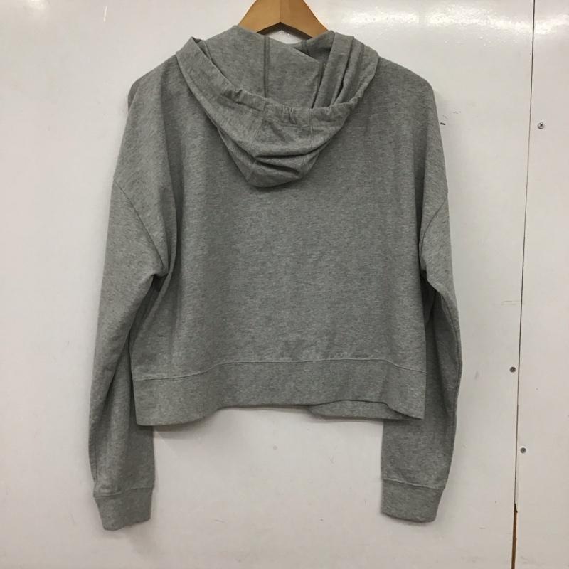 ナイキ NIKE パーカー 長袖 SP210912NIG ジップパーカー M 無地 灰 / グレー / gray レディース USED 古着 中古 10159280