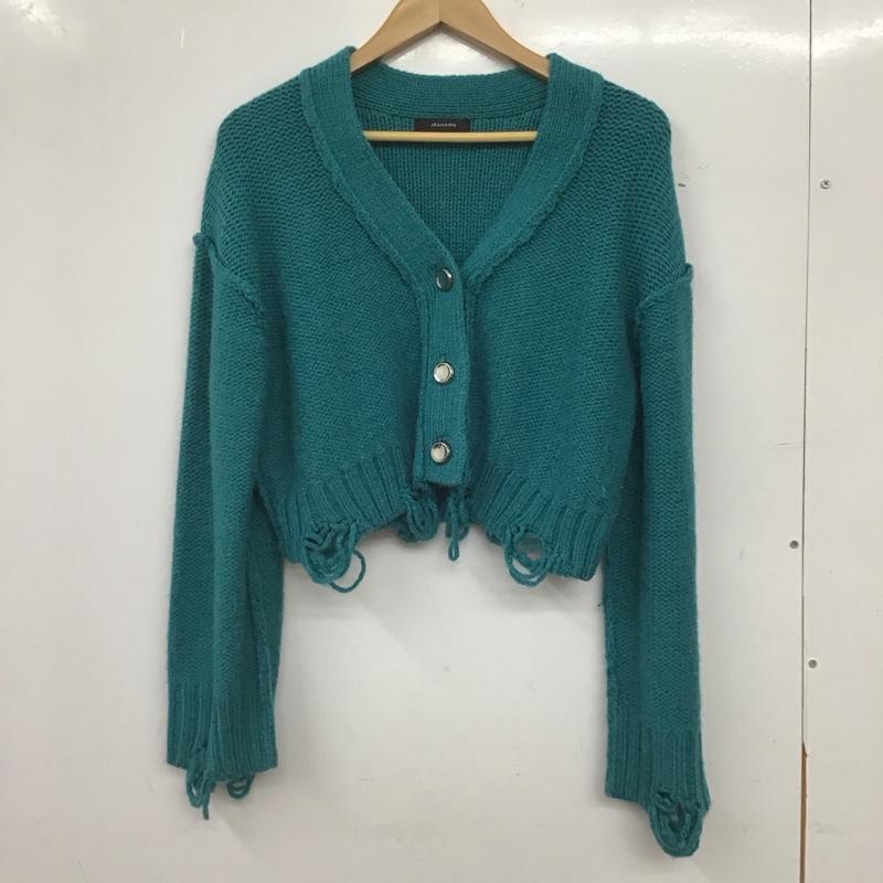 ジーナシス JEANASIS カーディガン 長袖 FREE 無地 マルチカラー / マルチカラー / multicolor レディース USED 古着 中古 10159282