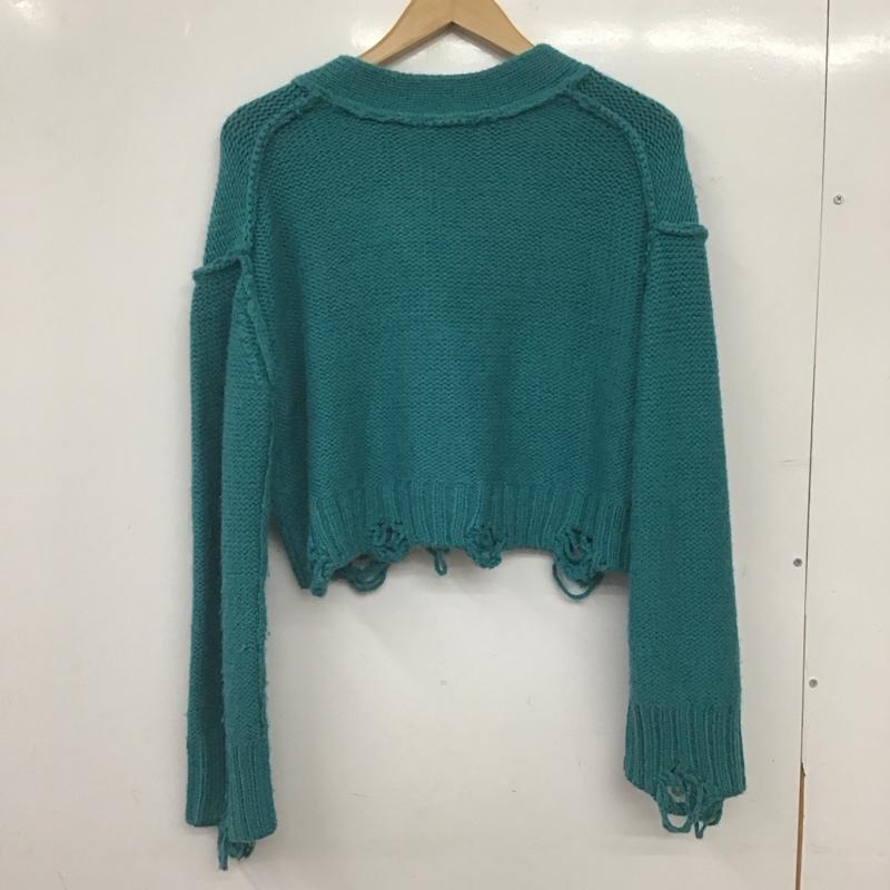 ジーナシス JEANASIS カーディガン 長袖 FREE 無地 マルチカラー / マルチカラー / multicolor レディース USED 古着 中古 10159282