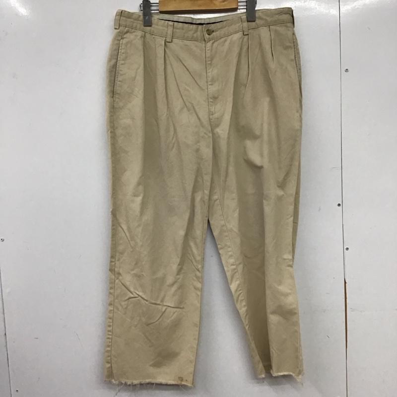ポロラルフローレン POLO RALPH LAUREN パンツ チノパン チノパン ワイドパンツ カジュアルパンツ 36インチ ロゴ、文字 ベージュ / ベージュ / beige メンズ USED 古着 中古 10159284