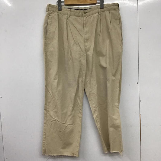 ポロラルフローレン POLO RALPH LAUREN パンツ チノパン チノパン ワイドパンツ カジュアルパンツ 36インチ ロゴ、文字 ベージュ / ベージュ / beige メンズ USED 古着 中古 10159284