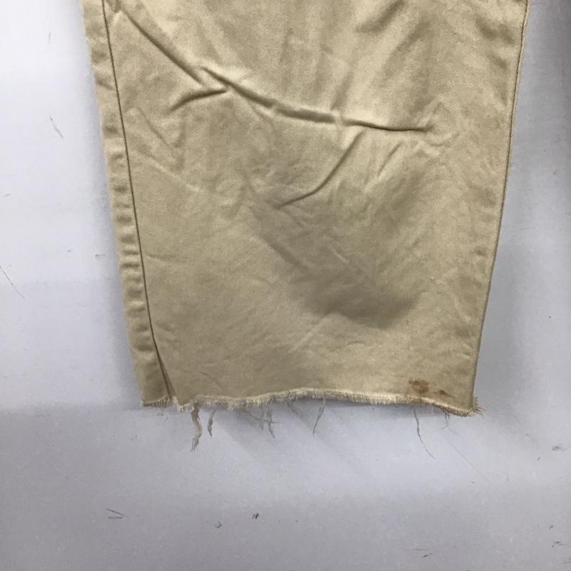 ポロラルフローレン POLO RALPH LAUREN パンツ チノパン チノパン ワイドパンツ カジュアルパンツ 36インチ ロゴ、文字 ベージュ / ベージュ / beige メンズ USED 古着 中古 10159284