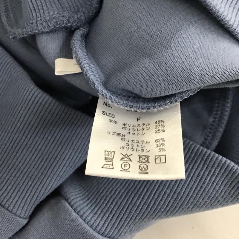 チコ CHICO トレーナー 長袖 FREE ロゴ、文字 水色 / ライトブルー / レディース USED 古着 中古 10159288