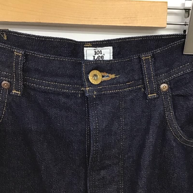 リー Lee パンツ デニム、ジーンズ デニムパンツ ワイドパンツ カジュアルパンツ 34インチ 無地 インディゴ / インディゴ / Indigo メンズ USED 古着 中古 10159295