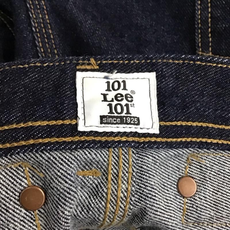 リー Lee パンツ デニム、ジーンズ デニムパンツ ワイドパンツ カジュアルパンツ 34インチ 無地 インディゴ / インディゴ / Indigo メンズ USED 古着 中古 10159295