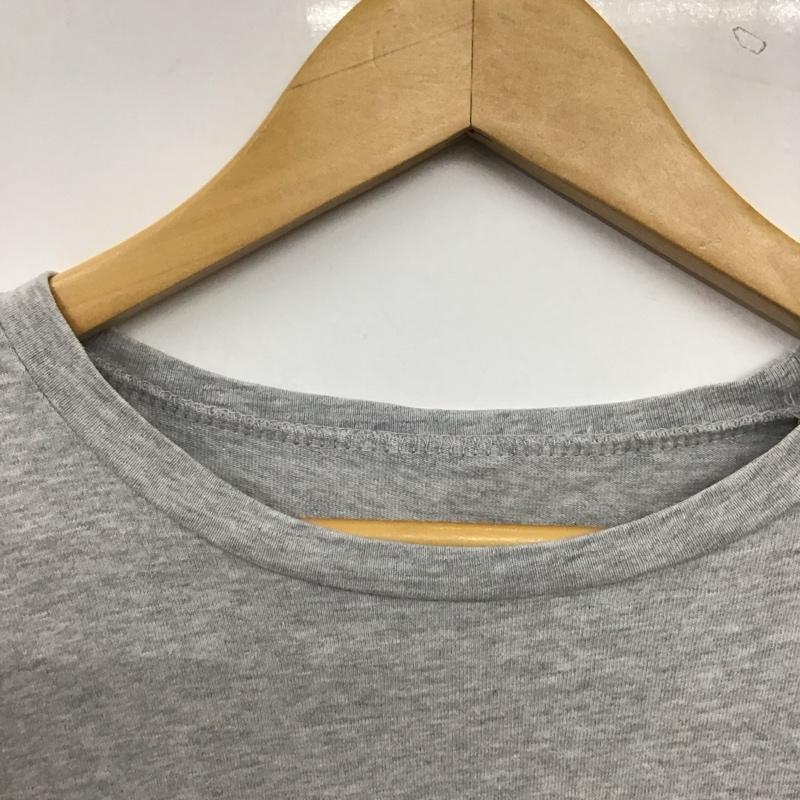シーディーエルトウキョウ CDL TOKYO Tシャツ 半袖 半袖カットソー プリントTシャツ クルーネックカットソー M ロゴ、文字 灰 / グレー / gray メンズ USED 古着 中古 10159302