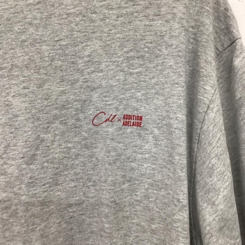 シーディーエルトウキョウ CDL TOKYO Tシャツ 半袖 半袖カットソー プリントTシャツ クルーネックカットソー M ロゴ、文字 灰 / グレー / gray メンズ USED 古着 中古 10159302