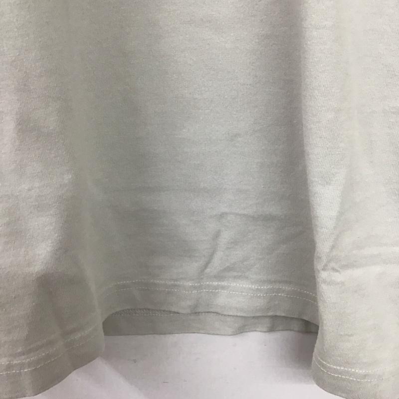 パレス PALACE カットソー 長袖 長袖カットソー プリントカットソー クルーネック M プリント 灰 / グレー / gray メンズ USED 古着 中古 10159309