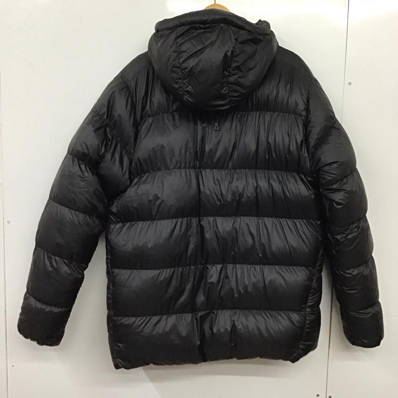 パタゴニア patagonia ジャケット、上着 ジャンパー、ブルゾン 84571fa19 FitzRoyDownParka ダウンジャケット XL ロゴ、文字 黒 / ブラック / black メンズ USED 古着 中古 10159315