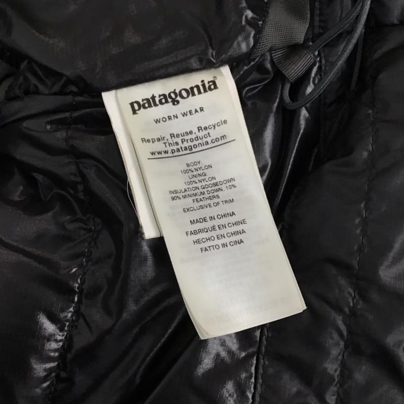 パタゴニア patagonia ジャケット、上着 ジャンパー、ブルゾン 84571fa19 FitzRoyDownParka ダウンジャケット XL ロゴ、文字 黒 / ブラック / black メンズ USED 古着 中古 10159315