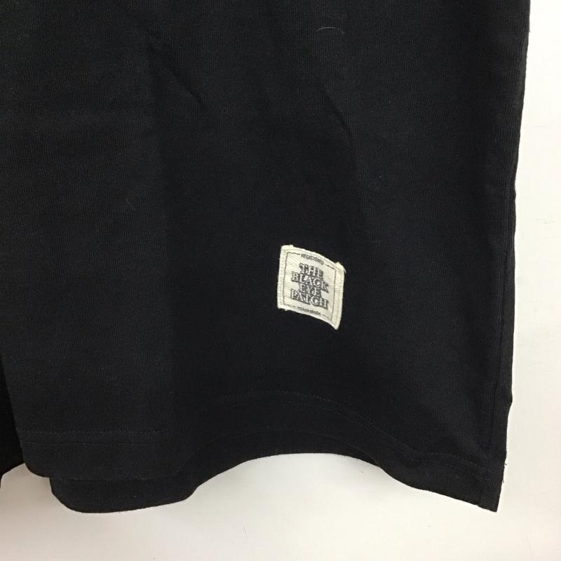 ブラックアイパッチ Black eye patch Tシャツ 半袖 半袖カットソー プリントTシャツ クルーネックカットソー XL ロゴ、文字 黒 / ブラック / black メンズ USED 古着 中古 10159317