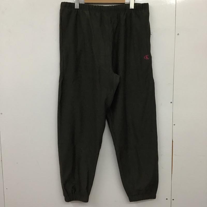 カルヴァン クライン ジーンズ Calvin Klein Jeans パンツ ワークパンツ、ペインターパンツ ワイドパンツ カジュアルパンツ ワークパンツ スウェットパンツ M 無地 カーキ / カーキ / khaki メンズ USED 古着 中古 10159321