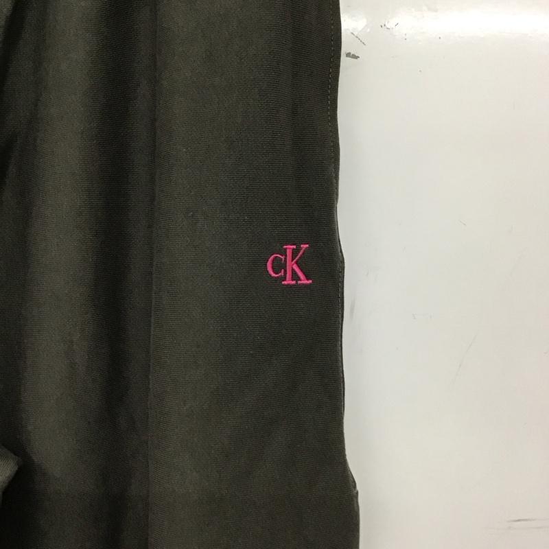 カルヴァン クライン ジーンズ Calvin Klein Jeans パンツ ワークパンツ、ペインターパンツ ワイドパンツ カジュアルパンツ ワークパンツ スウェットパンツ M 無地 カーキ / カーキ / khaki メンズ USED 古着 中古 10159321
