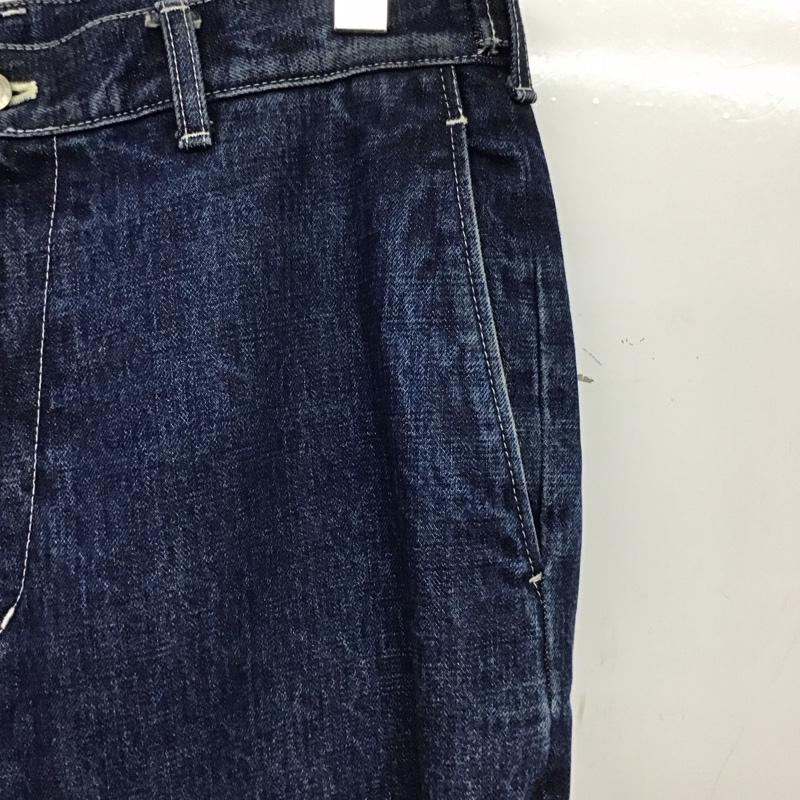 マーカウェア markaware パンツ デニム、ジーンズ デニムパンツ ワイドパンツ カジュアルパンツ 3 無地 インディゴ / インディゴ / Indigo メンズ USED 古着 中古 10159323