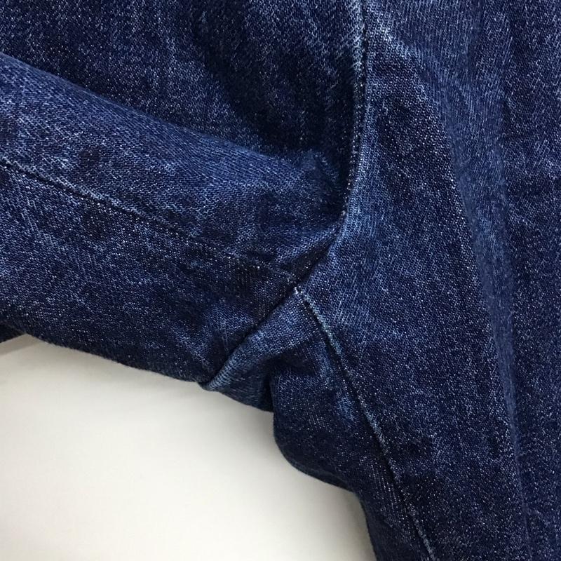 マーカウェア markaware パンツ デニム、ジーンズ デニムパンツ ワイドパンツ カジュアルパンツ 3 無地 インディゴ / インディゴ / Indigo メンズ USED 古着 中古 10159323