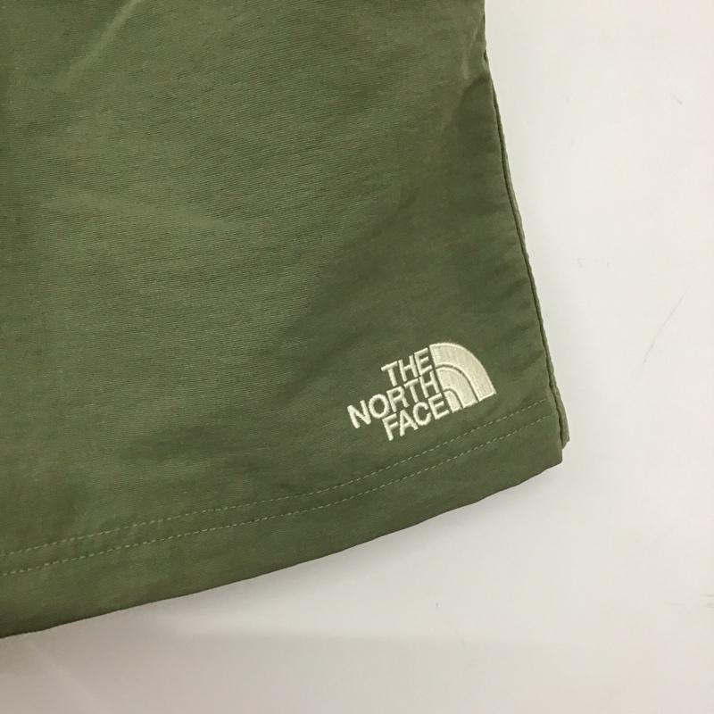 ザノースフェイス THE NORTH FACE パンツ ショートパンツ nb41953 ショートパンツ ハーフパンツ M ロゴ、文字 カーキ / カーキ / khaki メンズ USED 古着 中古 10159324