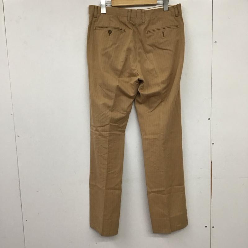 ランバン LANVIN パンツ チノパン チノパン ワイドパンツ カジュアルパンツ ストライプ ベージュ / ベージュ / beige メンズ USED 古着 中古 10159325