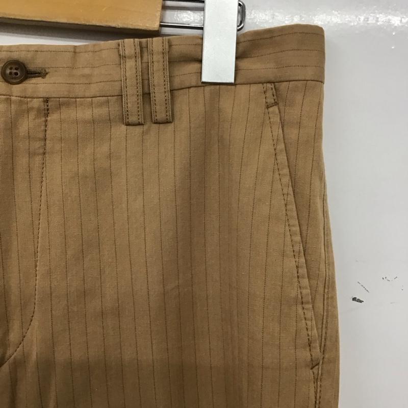 ランバン LANVIN パンツ チノパン チノパン ワイドパンツ カジュアルパンツ ストライプ ベージュ / ベージュ / beige メンズ USED 古着 中古 10159325
