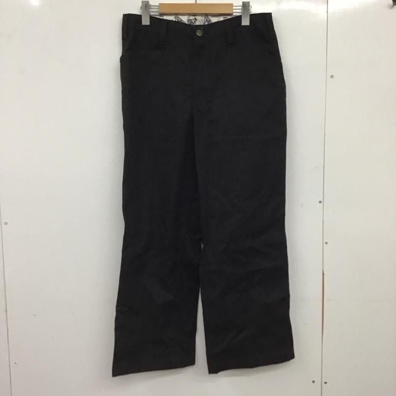 ベンデイビス BEN DAVIS パンツ ワークパンツ、ペインターパンツ チノパン ワイドパンツ カジュアルパンツ 32インチ 無地 黒 / ブラック / black メンズ USED 古着 中古 10159326