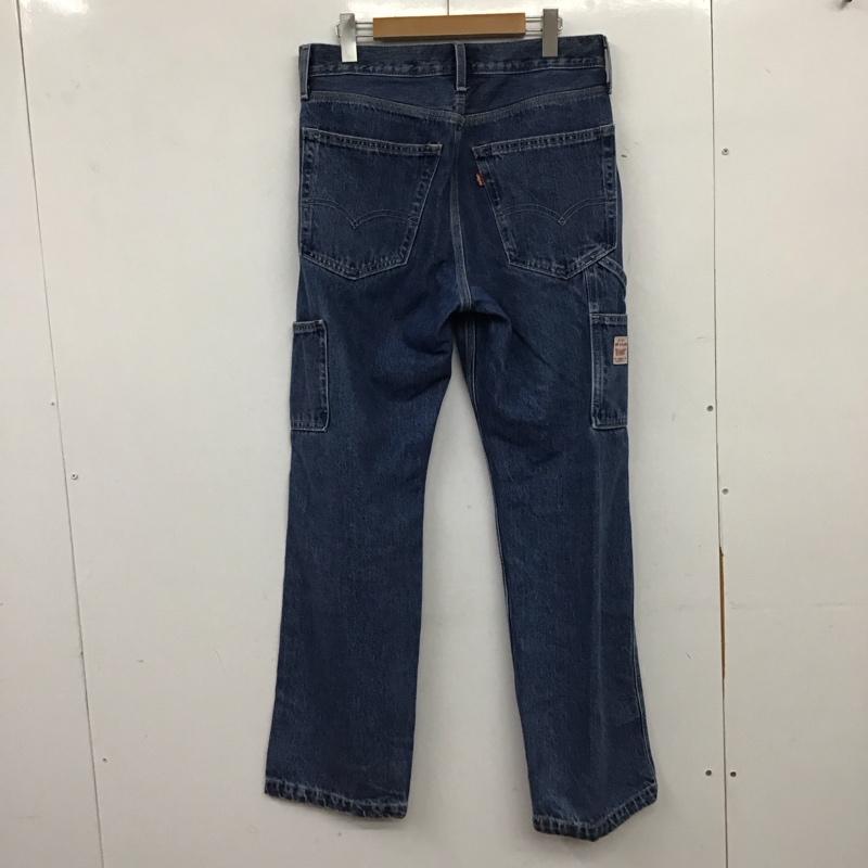 リーバイス Levi s パンツ デニム、ジーンズ デニムパンツ スリムパンツ カジュアルパンツ 30インチ ロゴ、文字 インディゴ / インディゴ / Indigo メンズ USED 古着 中古 10159327