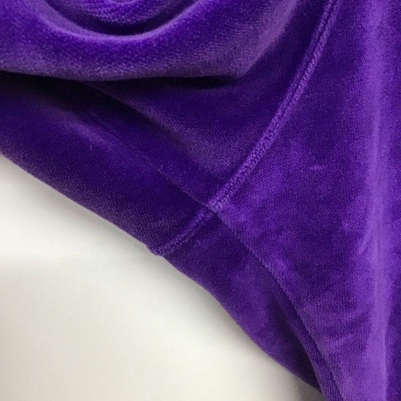 ニードルス Needles パンツ ワークパンツ、ペインターパンツ ワイドパンツ カジュアルパンツ ワークパンツ ジャージ L ロゴ、文字 紫 / パープル / purple メンズ USED 古着 中古 10159328