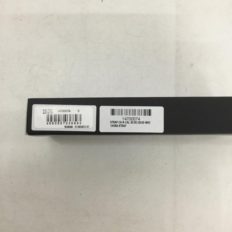 コーチ COACH ファッション小物 ファッション小物 14700074 Apple Watch用 交換レザーバンド 38mm 40mm ワンポイント オフホワイト / オフホワイト / レディース USED 古着 中古 10159333